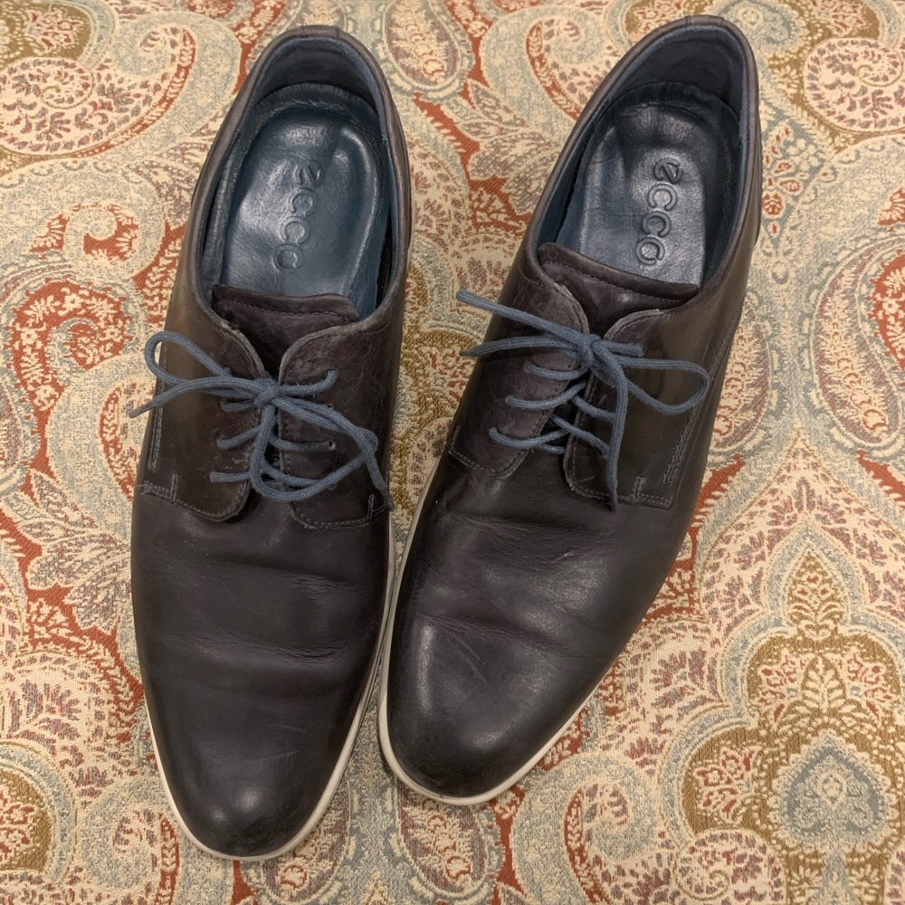 Men’s Ecco grey dress shoes